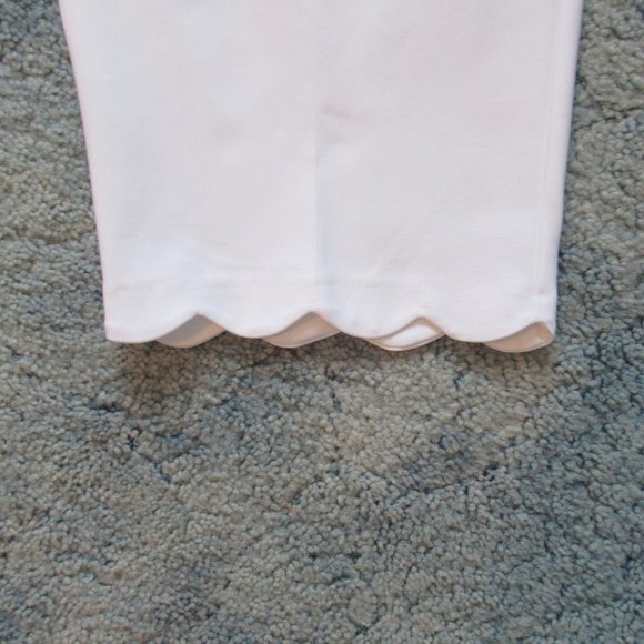 NWT Ruby rd comfort waist band scallop hem Capri - Picture 8 of 14